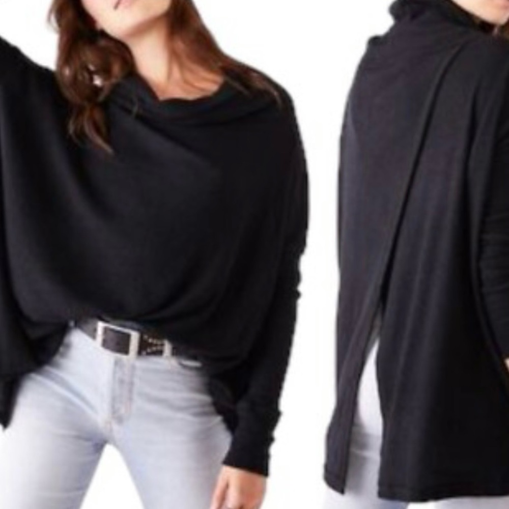 Free People Juicy Long Sleeve Waffle Knit Thermal Shirt